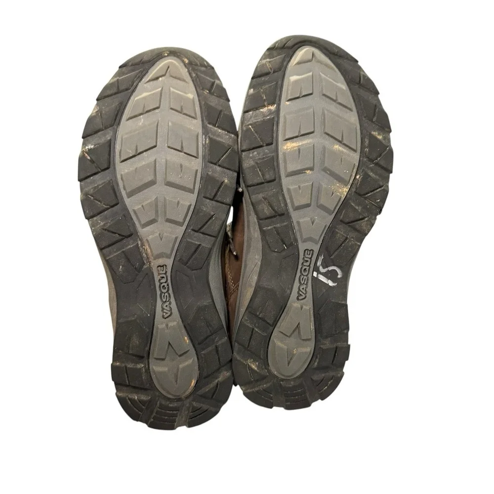 Vasque St. Elias UltraDry Size 6 Kids - Brown Leather Waterproof Hiking Boots